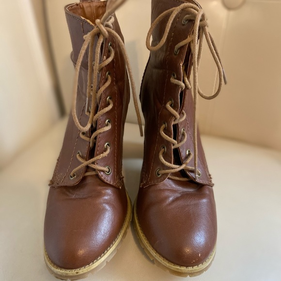 Vintage brown booties - Picture 2 of 4